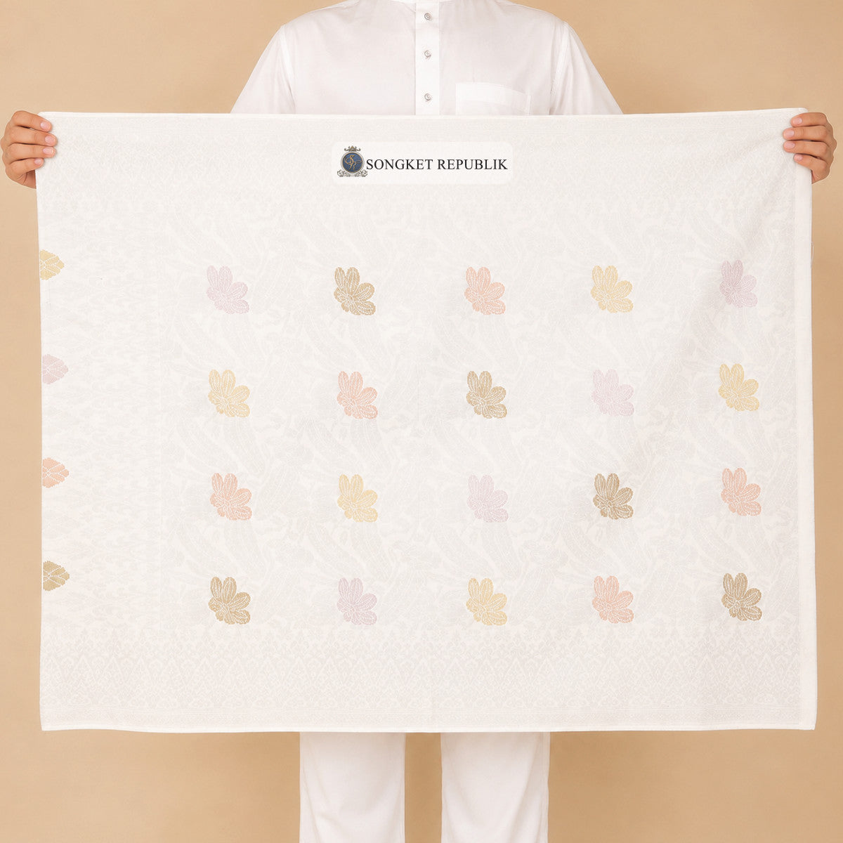 SAMPIN MENTERI-WHITE SILVER