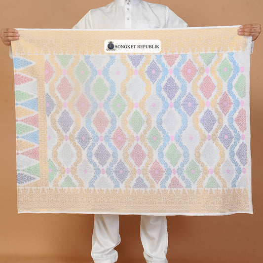 SAMPIN TENUN TANGAN TAN SRI - White Gold