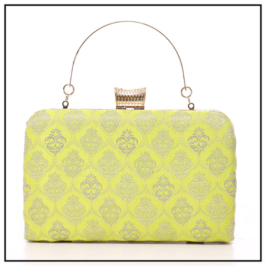 CLUTCH SONGKET HAND BAG - BLACK SILVER (Copy) (Copy)