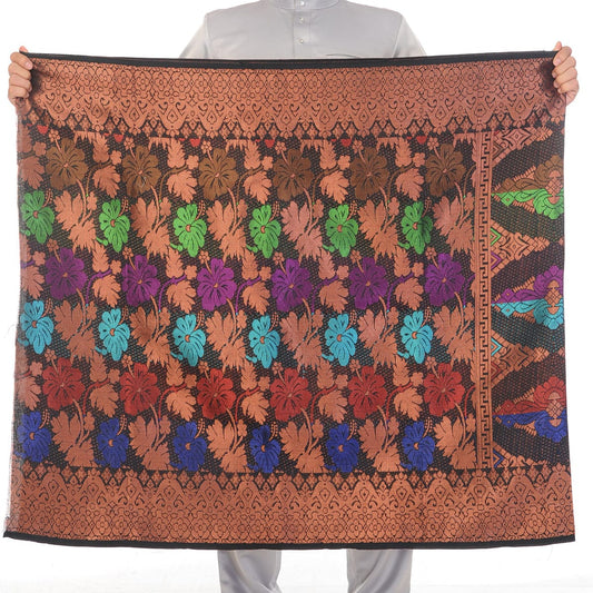 Songket Republik Sampin 3d Exclusive - Black Copper