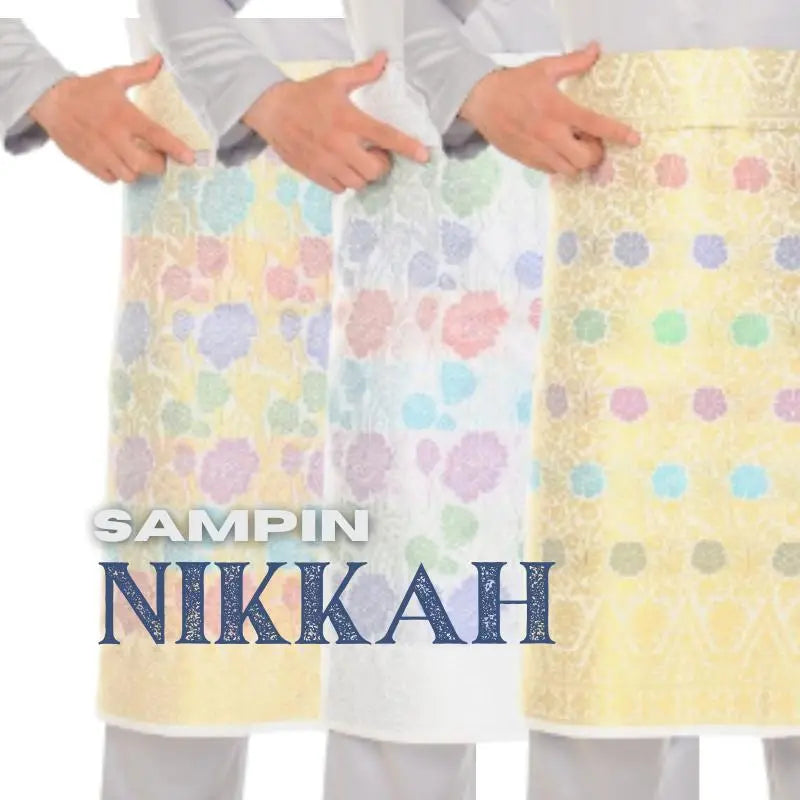 sampin nikkah collection by songket republik