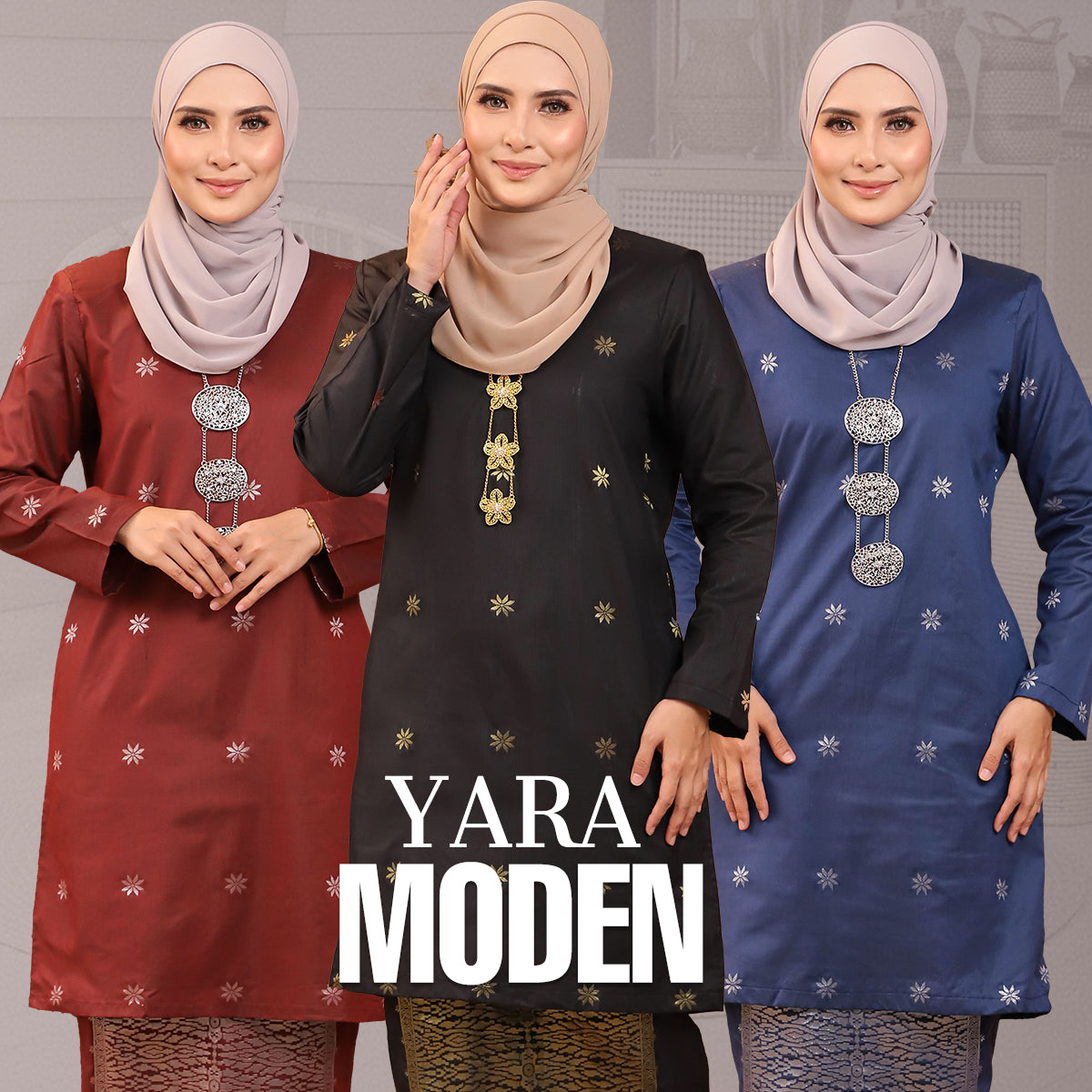 SONGKET KURUNG MODEN YARA