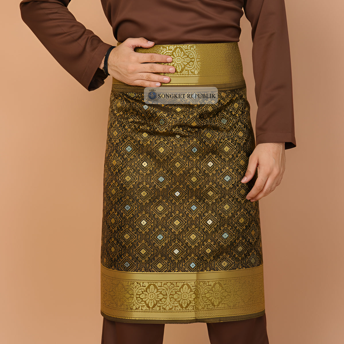 Diamond Dark Olive Gold-6012