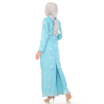 KURUNG MODEN AMEENA-DUSTY BLUE