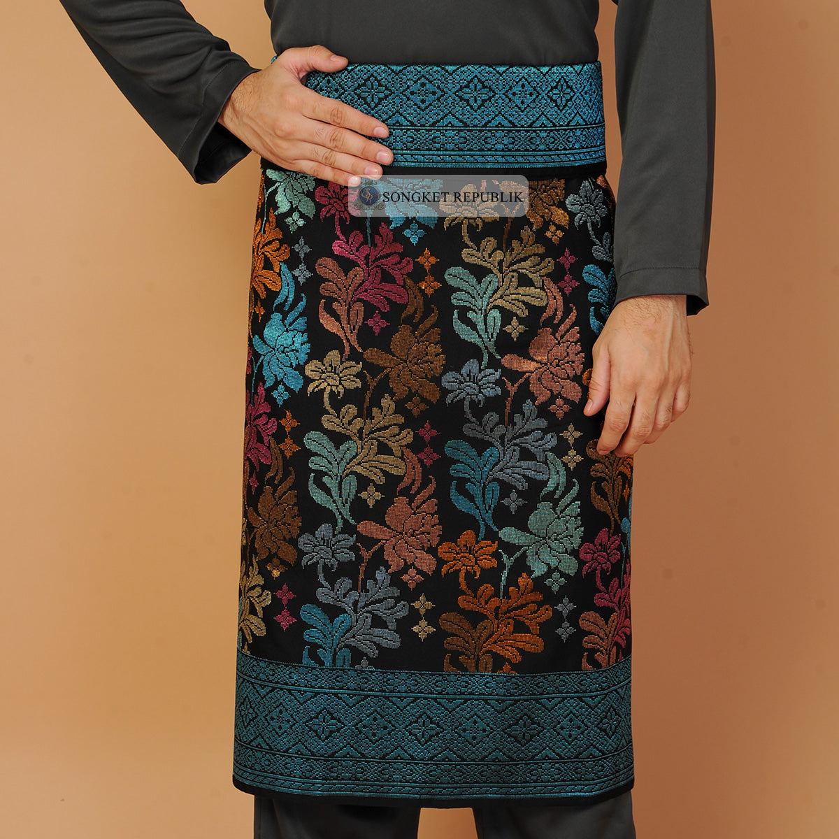 SAMPIN TAN SRI BLACK BLUE-4138