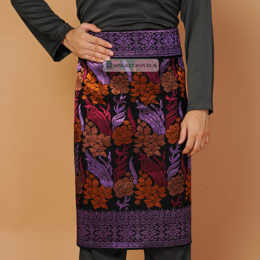 SAMPIN TAN SRI BLACK PURPLE-4150