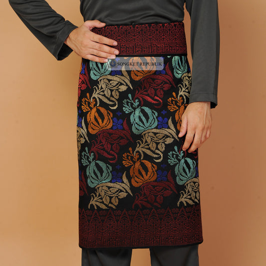 SAMPIN TAN SRI BLACK RED-4148