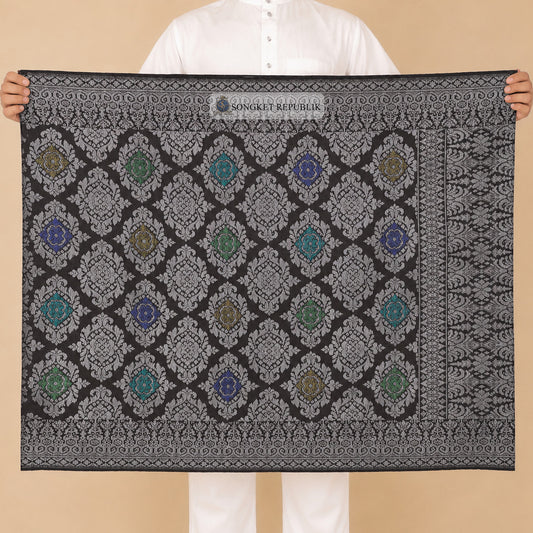 SAMPIN MENTERI BLACK SILVER