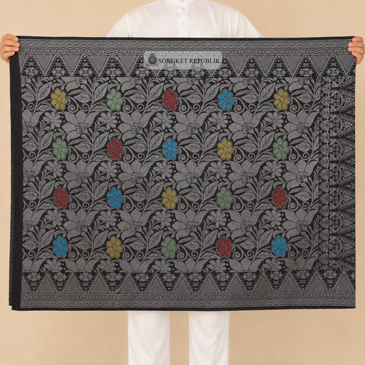 SAMPIN MENTERI BLACK SILVER