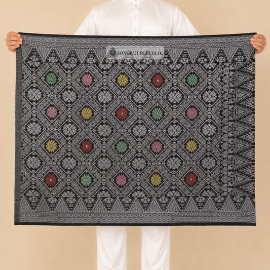 SAMPIN MENTERI BLACK SILVER