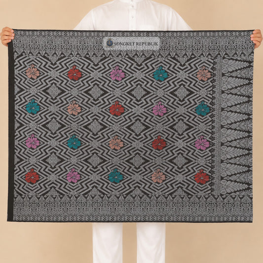 SAMPIN MENTERI BLACK SILVER