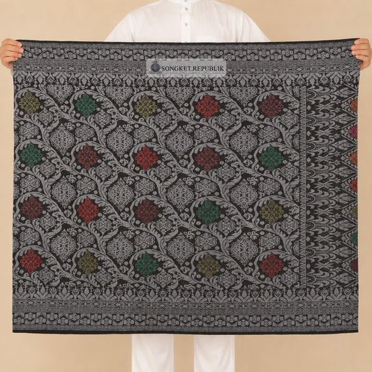 SAMPIN MENTERI BLACK SILVER