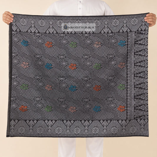 SAMPIN MENTERI BLACK SILVER