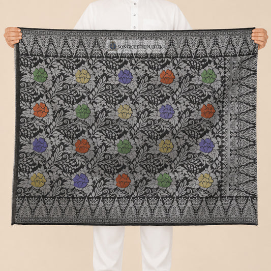 SAMPIN MENTERI BLACK SILVER