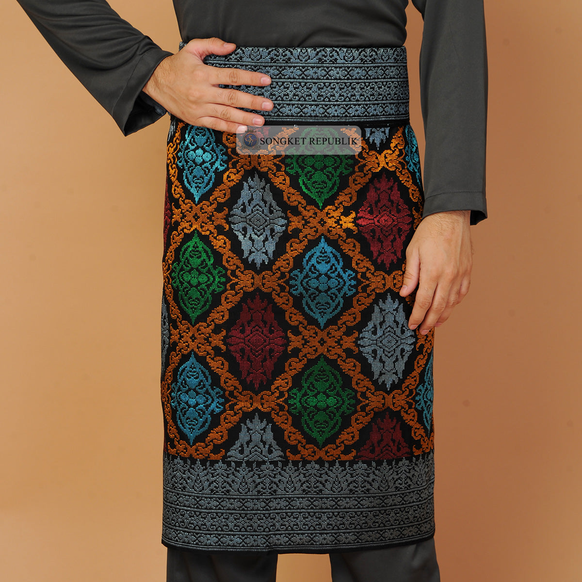 SAMPIN TAN SRI BLACK SILVER-4070