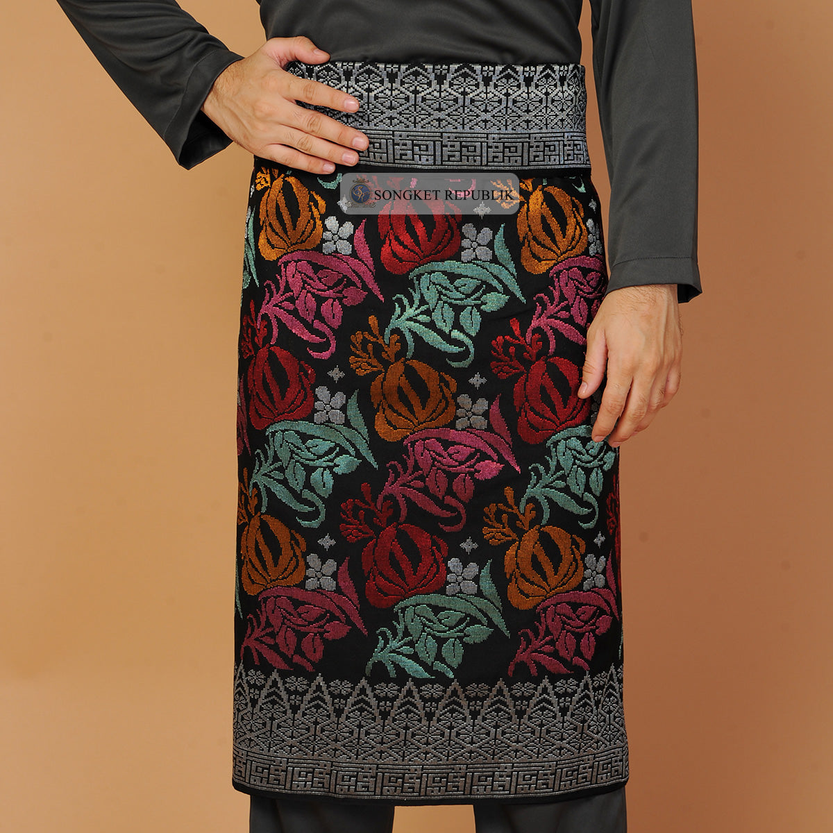 SAMPIN TAN SRI BLACK SILVER-4105