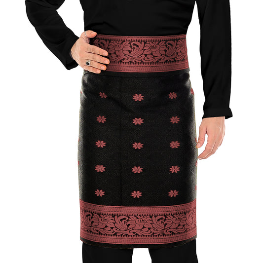 Tabur Klasik Black Maroon-3019