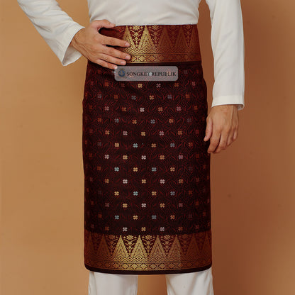 Tabur Klasik Burgundy Gold-7003