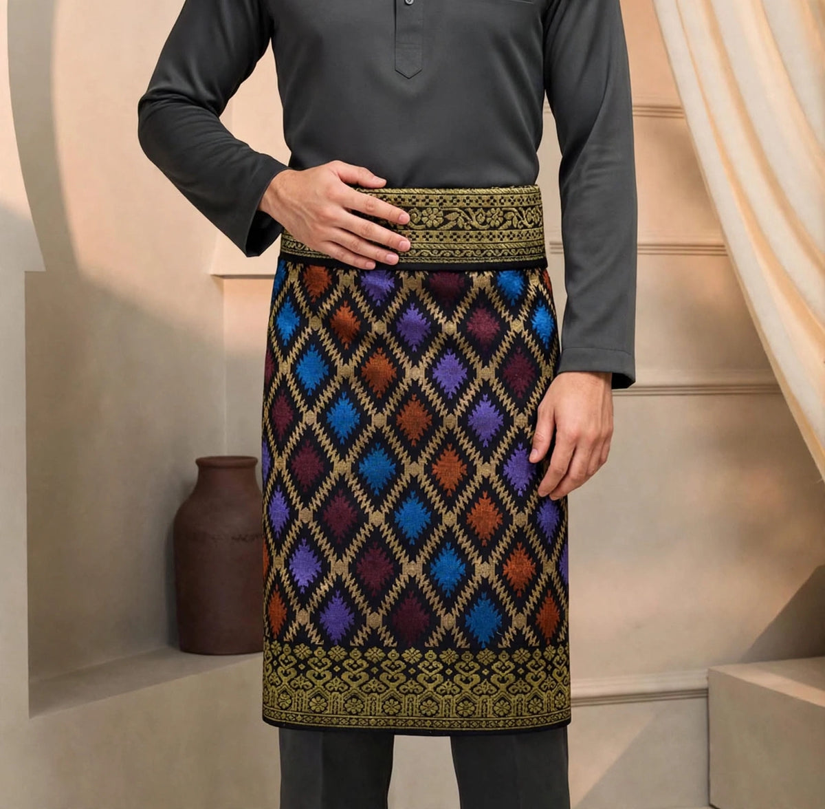 Sampin Tan Sri Black Gold-8002