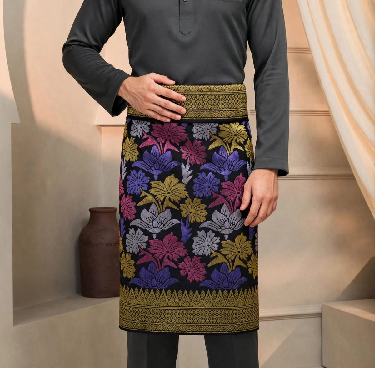 Sampin Tan Sri Black Gold-8082