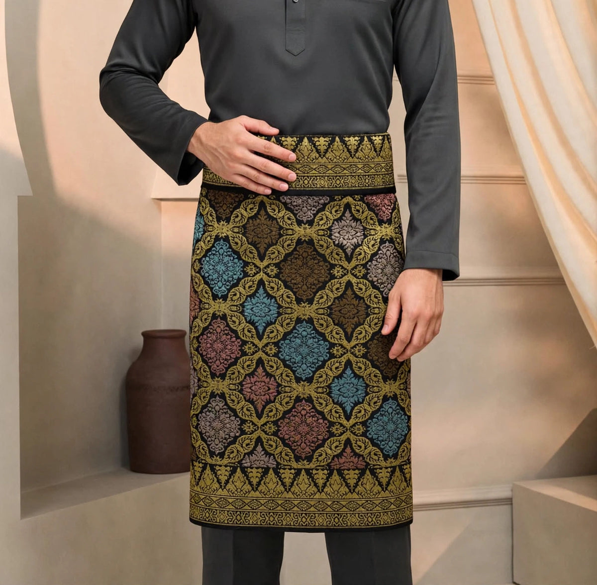 Sampin Tan Sri Black Gold-8087