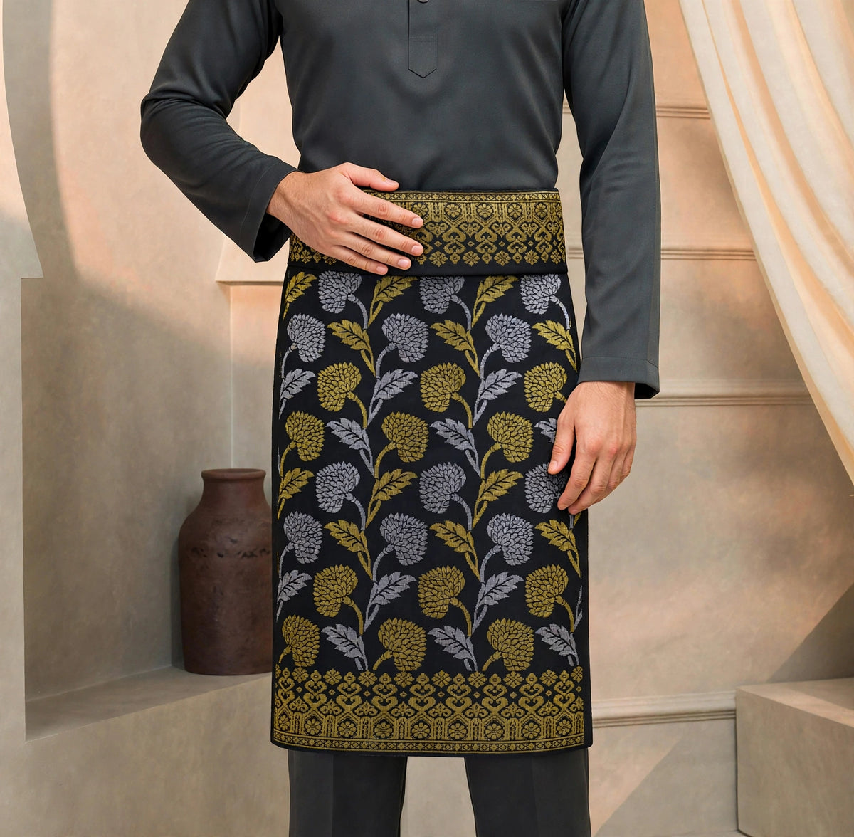 Sampin Tan Sri Black Gold-8090