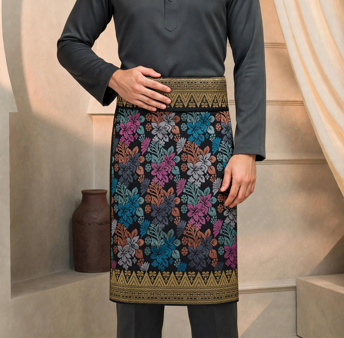 Sampin Tan Sri Black Gold-8107