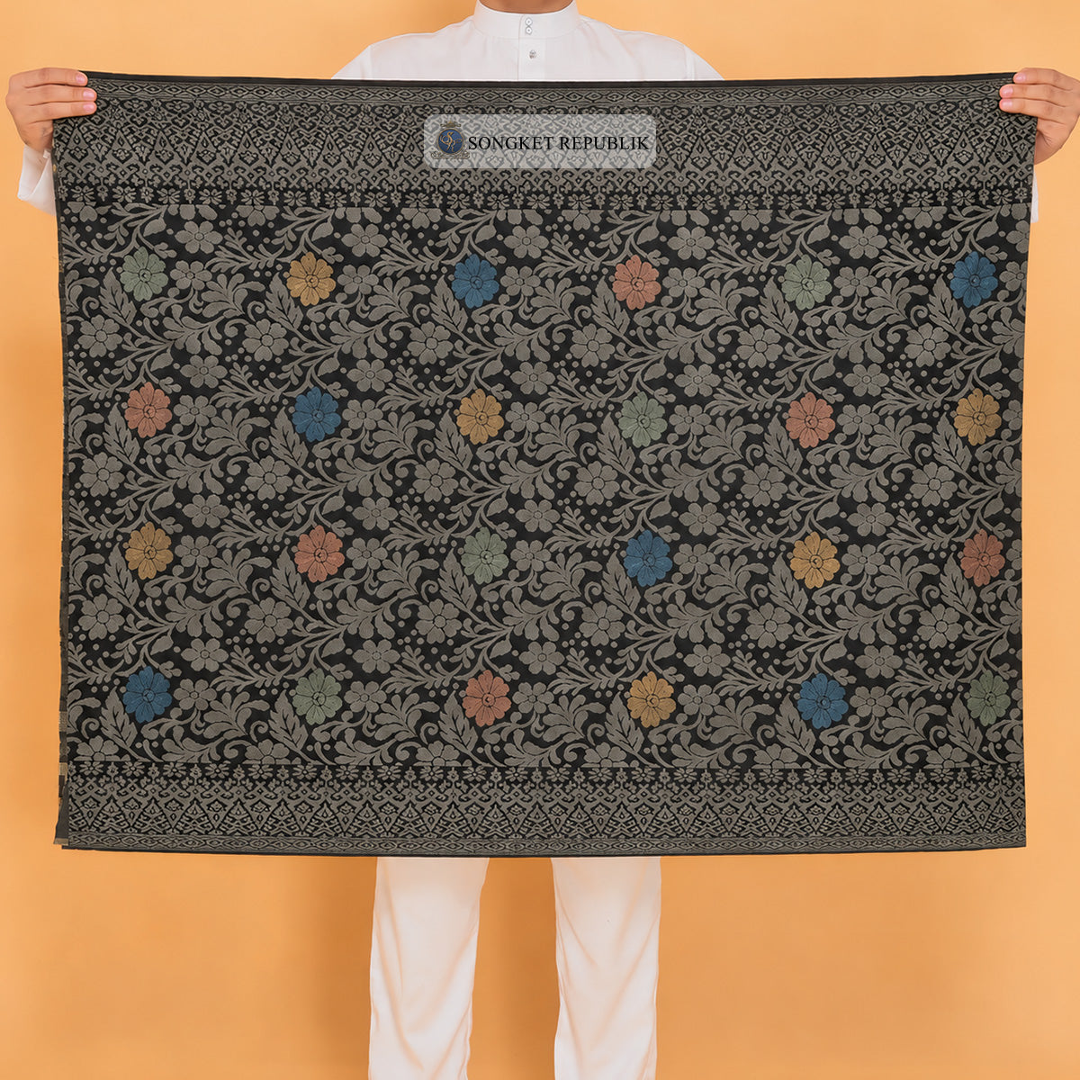 SAMPIN MENTERI Black Silver-193