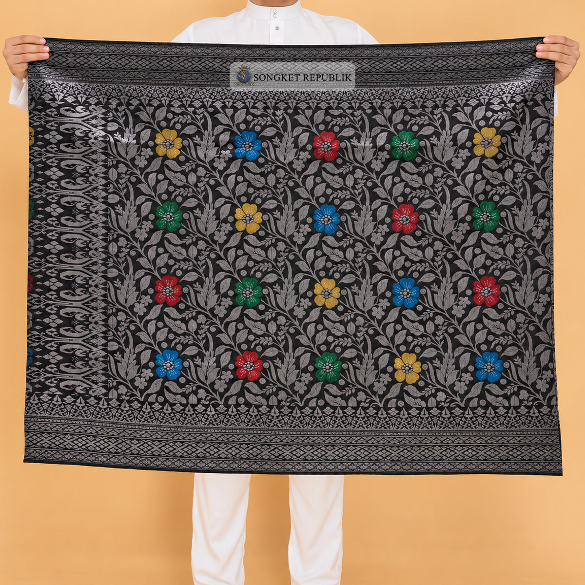 SAMPIN MENTERI Black Silver-206