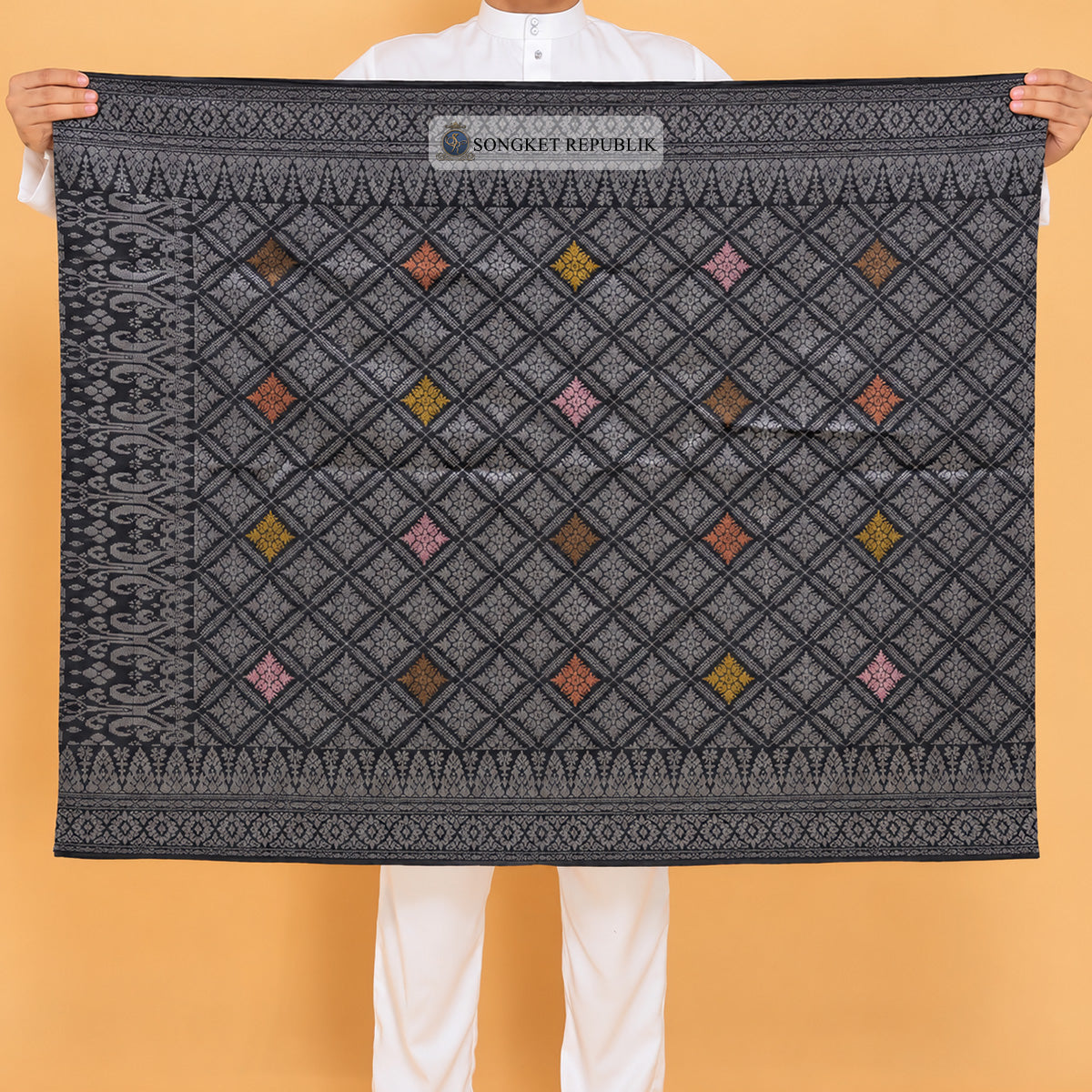 SAMPIN MENTERI Black Silver-208