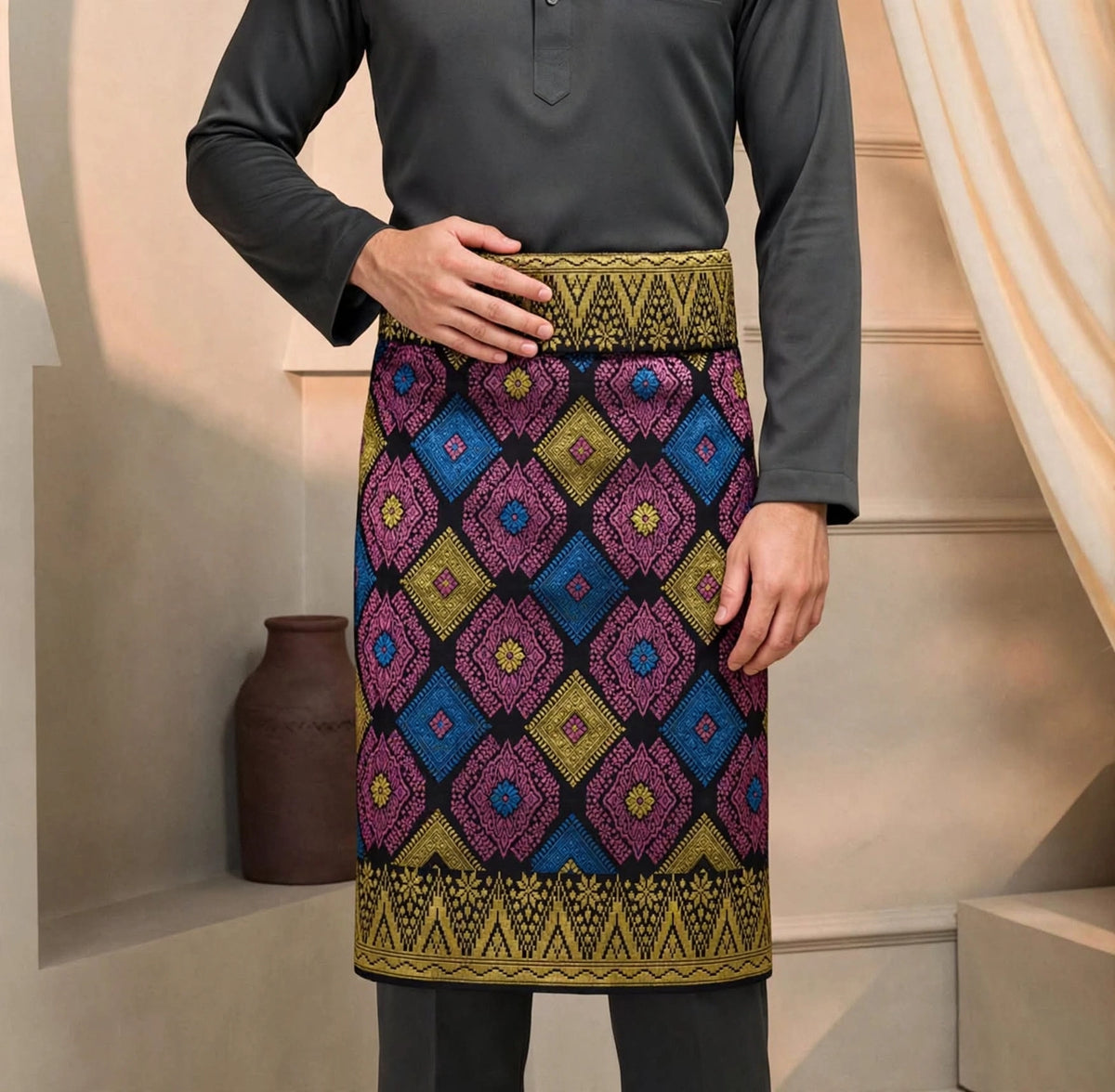 Sampin Tan Sri Black Gold-8003