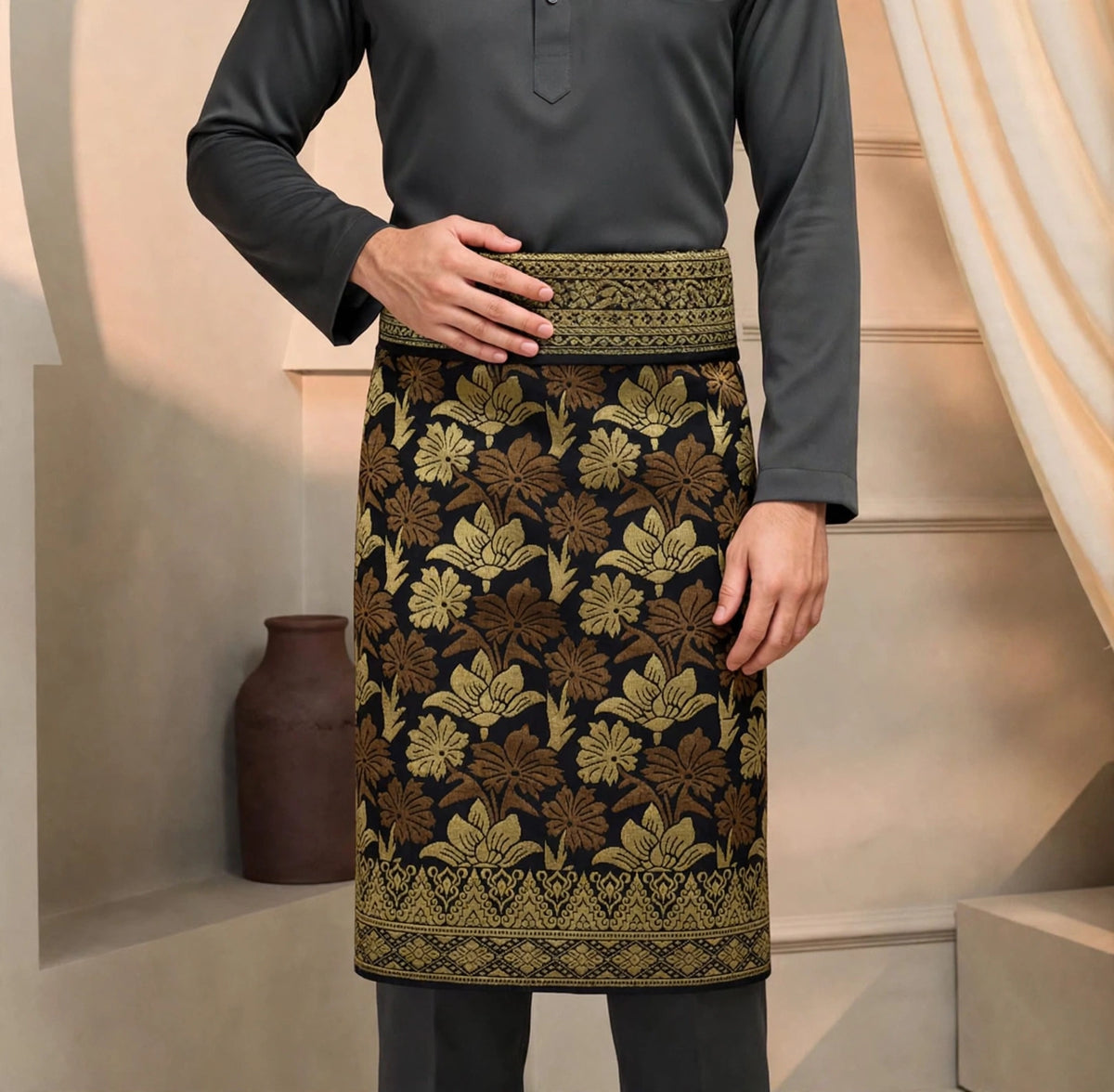 Sampin Tan Sri Black Gold-8009