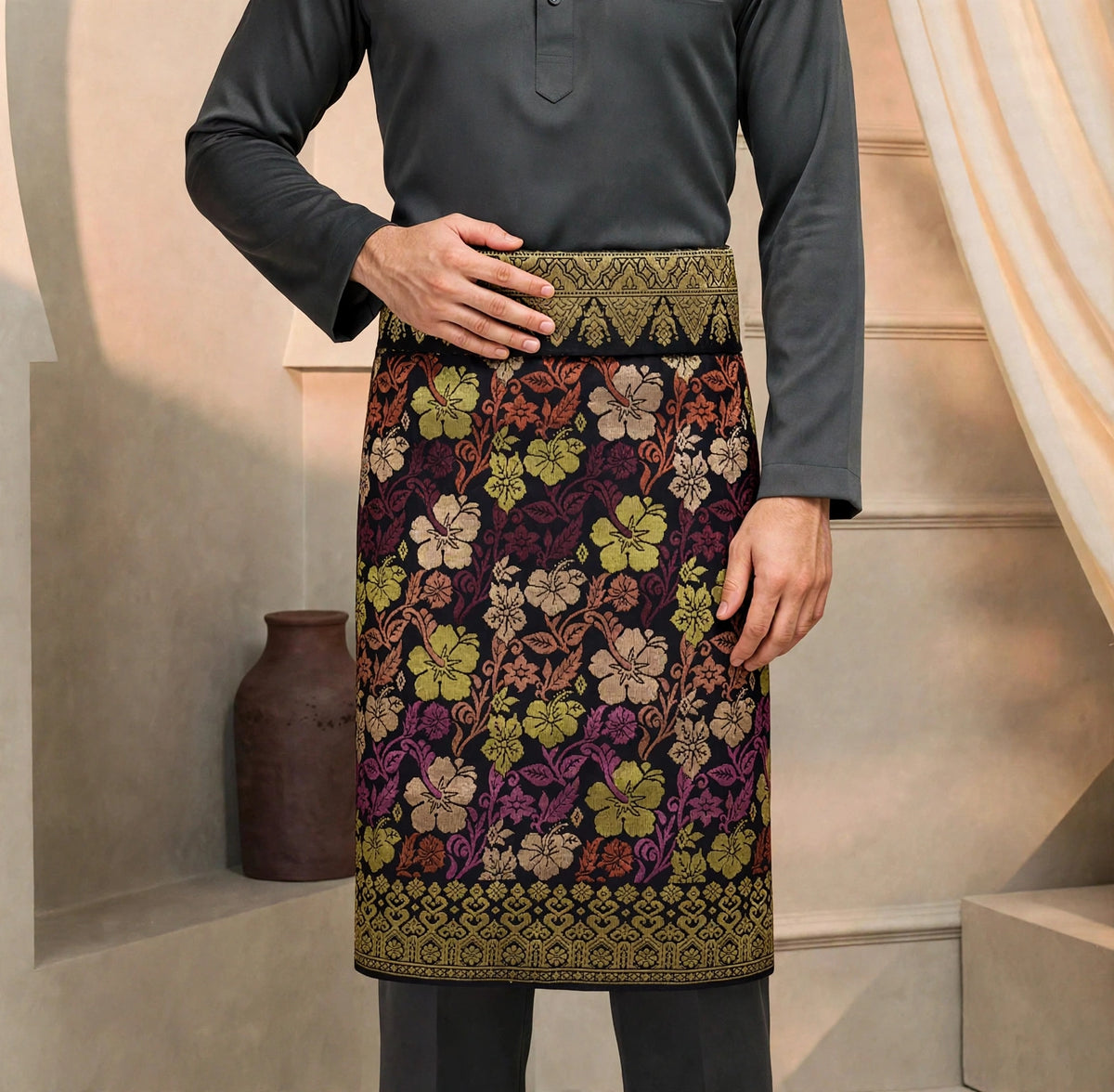 Sampin Tan Sri Black Gold-8011