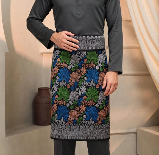 Sampin Tan Sri Black Silver-8031