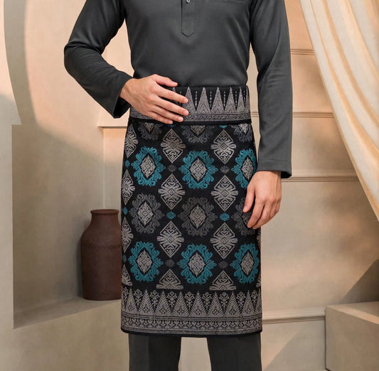 Sampin Tan Sri Black Silver-8041