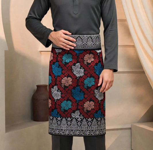 Sampin Tan Sri Black Silver-8050