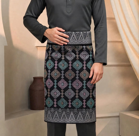 Sampin Tan Sri Black Silver-8053