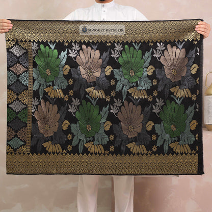 SAMPIN TENUN TANGAN HD PREMIUM - Black Gold-0012