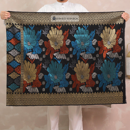 SAMPIN TENUN TANGAN HD PREMIUM - Black Gold-0016