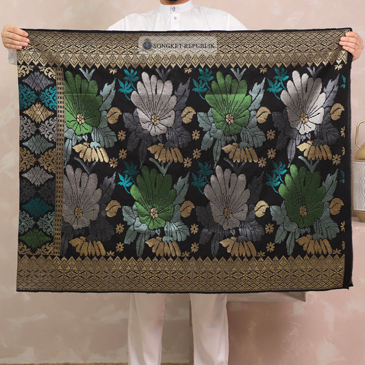 SAMPIN TENUN TANGAN HD PREMIUM - Black Gold-0017