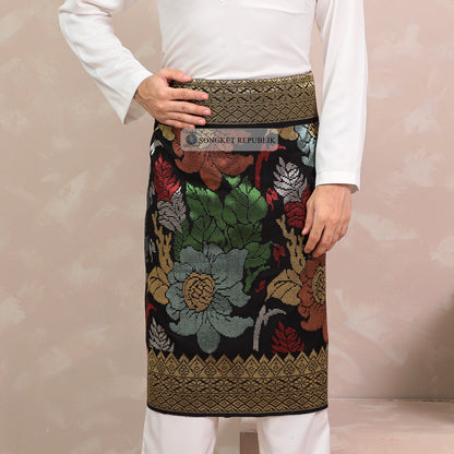 SAMPIN TENUN TANGAN HD PREMIUM - Black Gold-0019