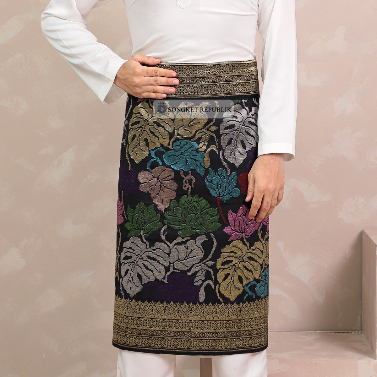 SAMPIN TENUN TANGAN HD PREMIUM - Black Gold-0022