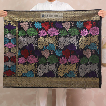 SAMPIN TENUN TANGAN HD PREMIUM - Black Gold-0022