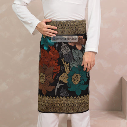 SAMPIN TENUN TANGAN HD PREMIUM - Black Gold-0035