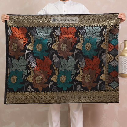 SAMPIN TENUN TANGAN HD PREMIUM - Black Gold-0035