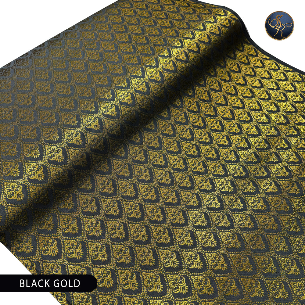 Brocade Black Gold-1052