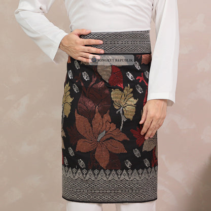 SAMPIN TENUN TANGAN HD PREMIUM - Black Silver-0003