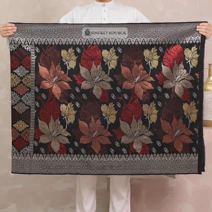 SAMPIN TENUN TANGAN HD PREMIUM - Black Silver-0003