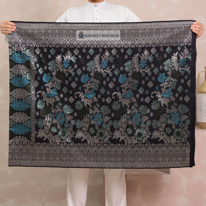 SAMPIN TENUN TANGAN HD PREMIUM - Black Silver-0023