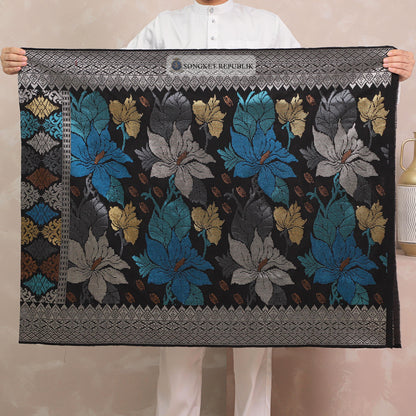 SAMPIN TENUN TANGAN HD PREMIUM - Black Silver-0032